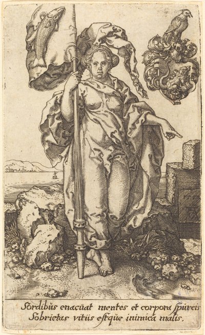 Temperanza da Heinrich Aldegrever