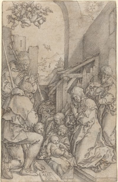 La natività da Heinrich Aldegrever