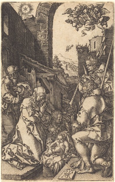 La Natività da Heinrich Aldegrever
