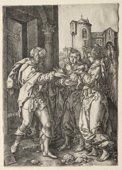 La storia di Lot da Heinrich Aldegrever