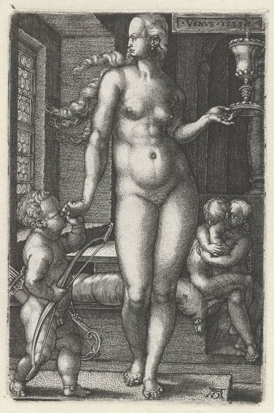 Venere (Le sette pianete) da Heinrich Aldegrever