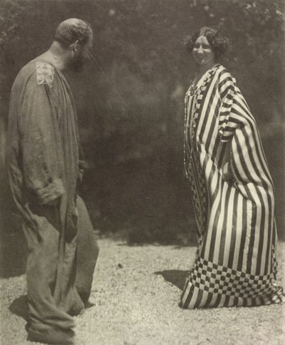 Gustav Klimt ed Emilie Flöge, c. 1909 da Heinrich Böhler
