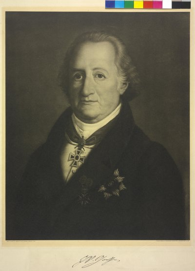 Johann Wolfgang von Goethe da Heinrich Christoph Kolbe