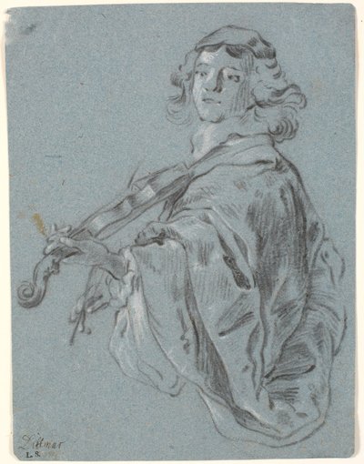 Giovane violinista da Heinrich Dittmers
