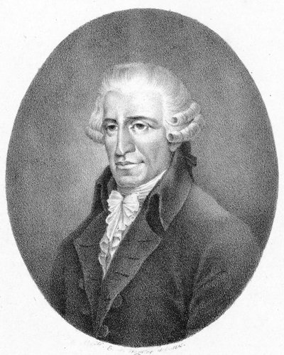 Persona raffigurata:  Joseph Haydn da Heinrich Eduard Winter
