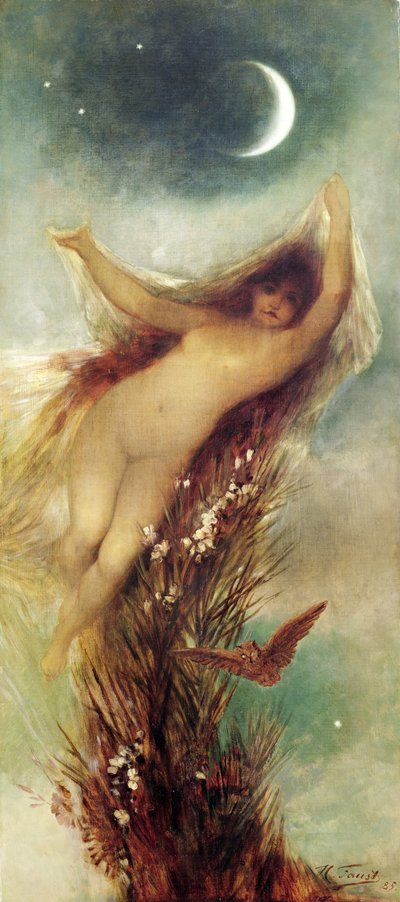 Notte, 1885 da Heinrich Faust