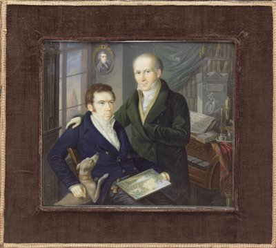 Joseph e Karl August von Klein, ca. 1810-15 da Heinrich Franz Schalck