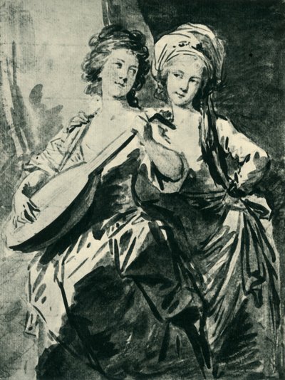 Le contesse di Fries, fine XVIII-inizio XIX secolo, 1943 da Heinrich Friedrich Füger
