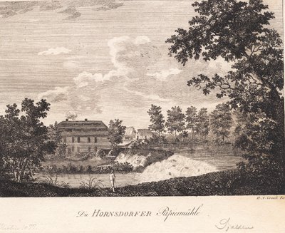 La cartiera di Hornsdorf da Heinrich Grosch