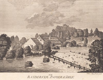 La cartiera di Rasdorf da Heinrich Grosch