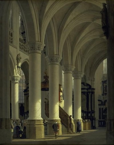 La chiesa di St. Sablon a Bruxelles da Heinrich Hansen