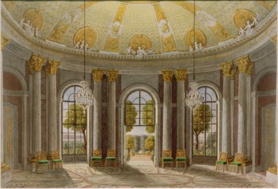 Sala di marmo del castello di Sanssouci da Heinrich Hintze