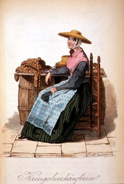 Venditore di croccanti da Heinrich Jessen