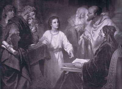 Gesù da giovane, Bibbys Annual, 1916-1917 da Heinrich Karl Hofmann