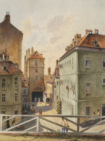 La Neutor con la Stockhaus a Vienna da Heinrich Lang