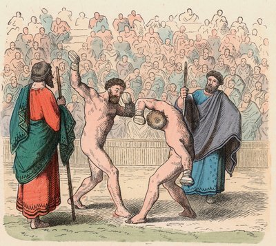 Antica Grecia: Pugili da Heinrich Leutemann
