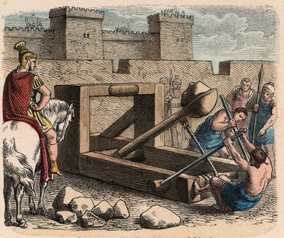 Antica Roma: Armamenti, Catapulta da Heinrich Leutemann