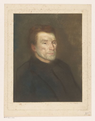 Ritratto di un uomo sconosciuto da Heinrich M. Krabbé (signed by artist)