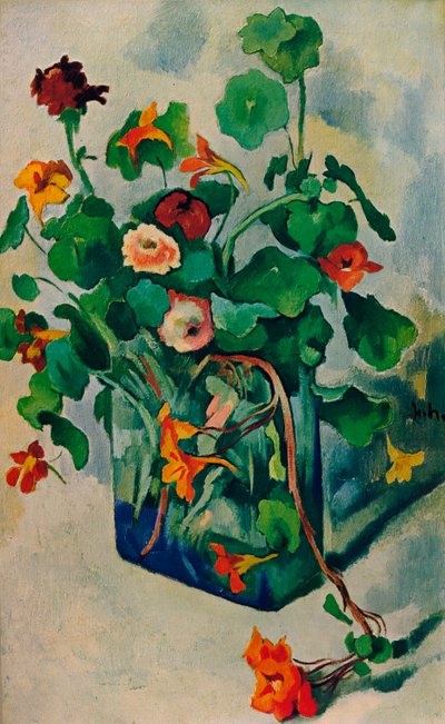 Bicchiere con crescione, c1915 da Heinrich Nauen