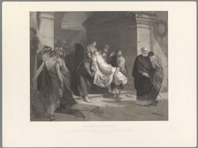 Martiri cristiani vengono portati via da Heinrich Nuesser