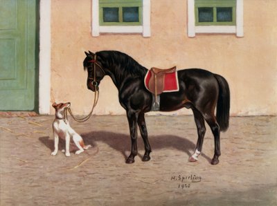 Cavallo, nero da Heinrich Sperling
