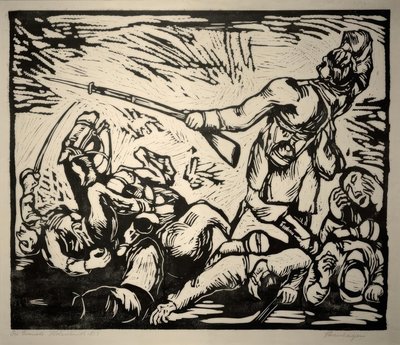 Scena di guerra da Heinrich Steinhagen