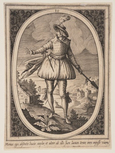 Piastra 10 da Figure militari da Heinrich Ulrich