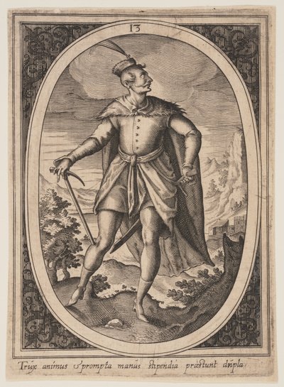 Piastra 13 da Figure militari da Heinrich Ulrich