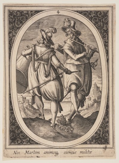 Piastra 4 da Figure militari da Heinrich Ulrich