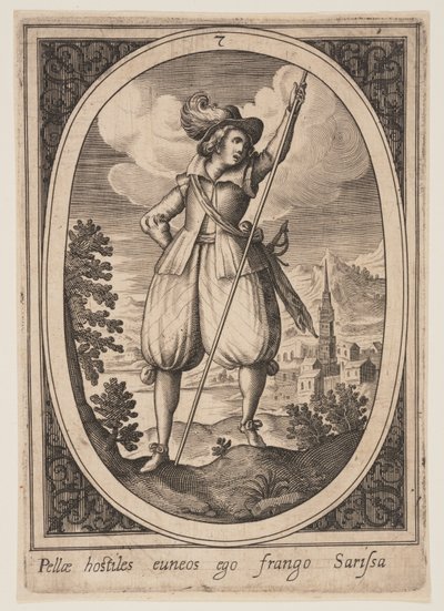 Piastra 7 da Figure militari da Heinrich Ulrich