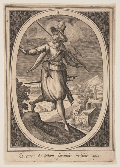 Piastra 8 da Figure militari da Heinrich Ulrich