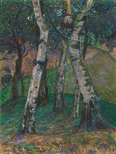 Betulle al Barkenhoff, 1913 da Heinrich Vogeler