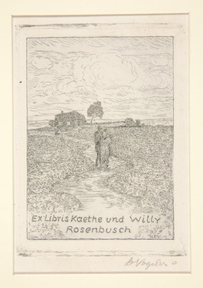 Ex libris da Heinrich Vogeler