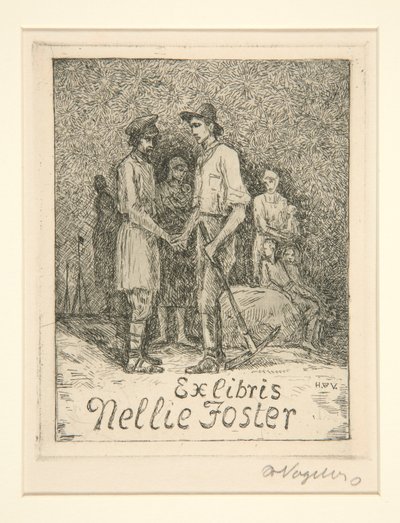 Ex libris da Heinrich Vogeler