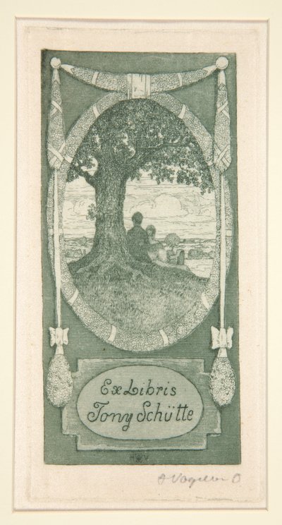 Ex libris da Heinrich Vogeler