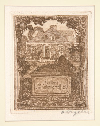 Ex libris da Heinrich Vogeler