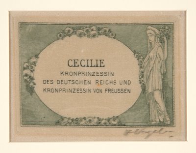 Ex libris da Heinrich Vogeler