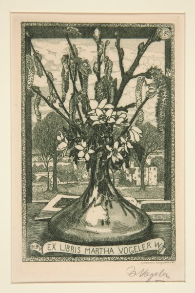 Ex libris da Heinrich Vogeler