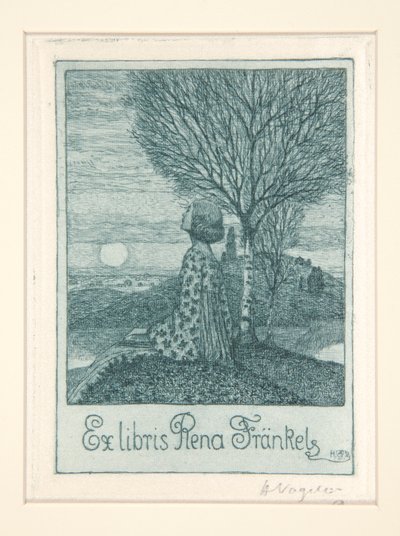 Ex libris da Heinrich Vogeler