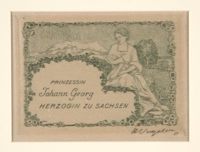 Ex libris da Heinrich Vogeler