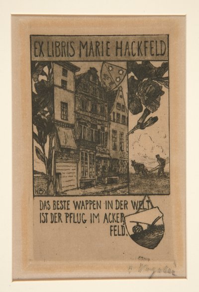 Ex libris da Heinrich Vogeler