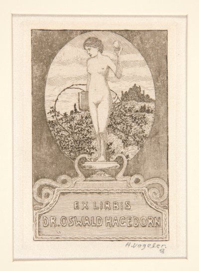Ex libris da Heinrich Vogeler