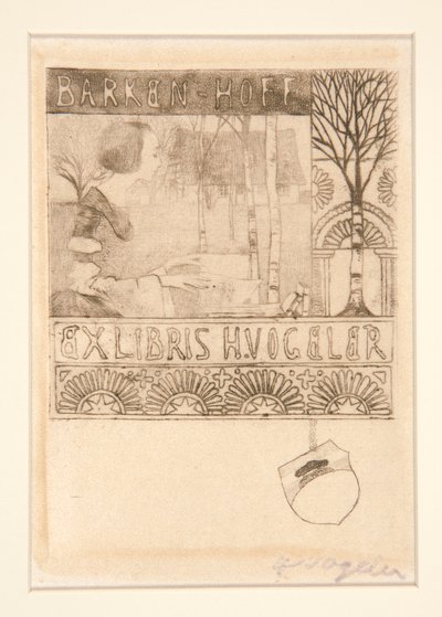 Ex libris da Heinrich Vogeler