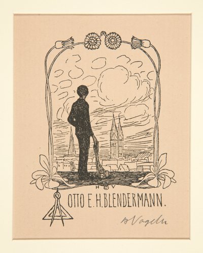 Ex Libris da Heinrich Vogeler