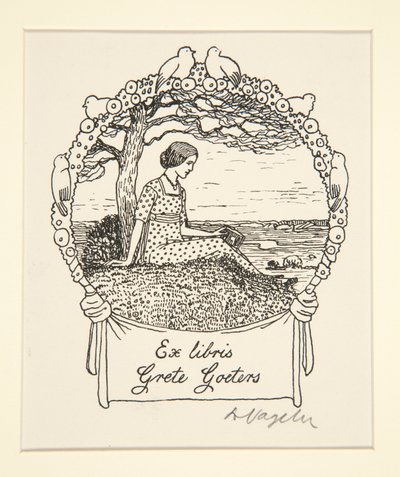 Ex Libris da Heinrich Vogeler