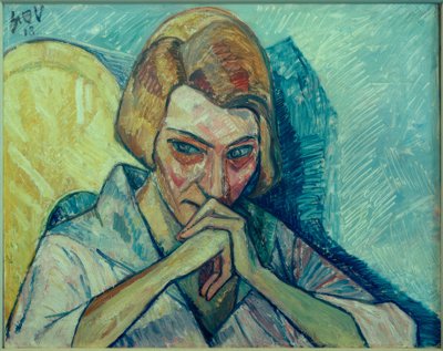 Ritratto di Ilse Hahn-Stoermer da Heinrich Vogeler