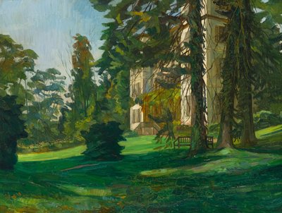 Castello di Hemsbach da Heinrich Wilhelm Trübner