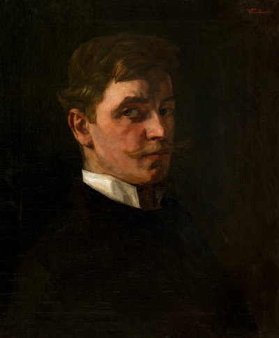 Autoritratto, 1876-1877 da Heinrich Wilhelm Trübner