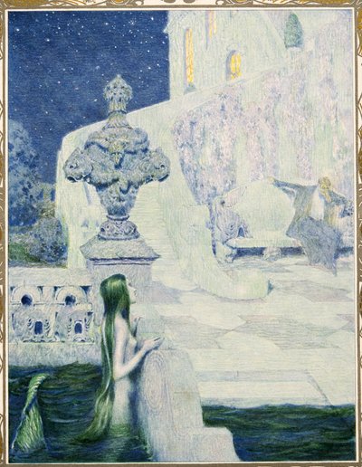 La sirenetta, da Tales by Hans Christian Andersen, pub. 1911 da Heinrich and Urban Lefler