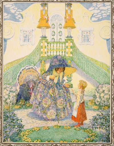 La regina delle nevi, da Tales by Hans Christian Andersen, pub. 1911 da Heinrich and Urban Lefler